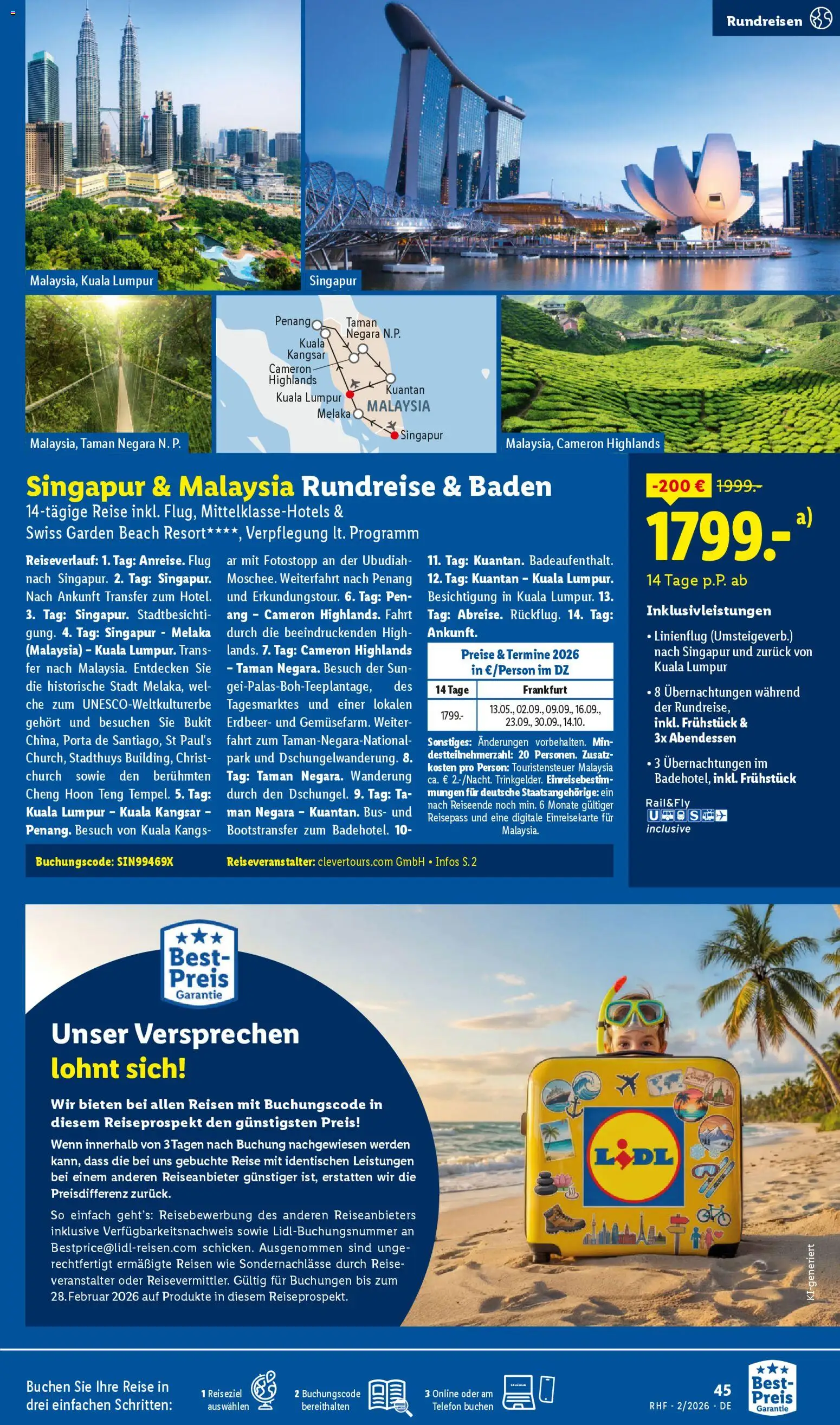 Lidl Reisen Prospekt 	 – gültig ab 31.01.2026 | Seite: 45 | Produkte: Telefon