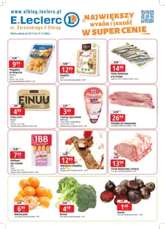 Pogląd oferty "E.Leclerc Gazetka - Elbląg" - ważna od 10.11.2025 | Strona: 1