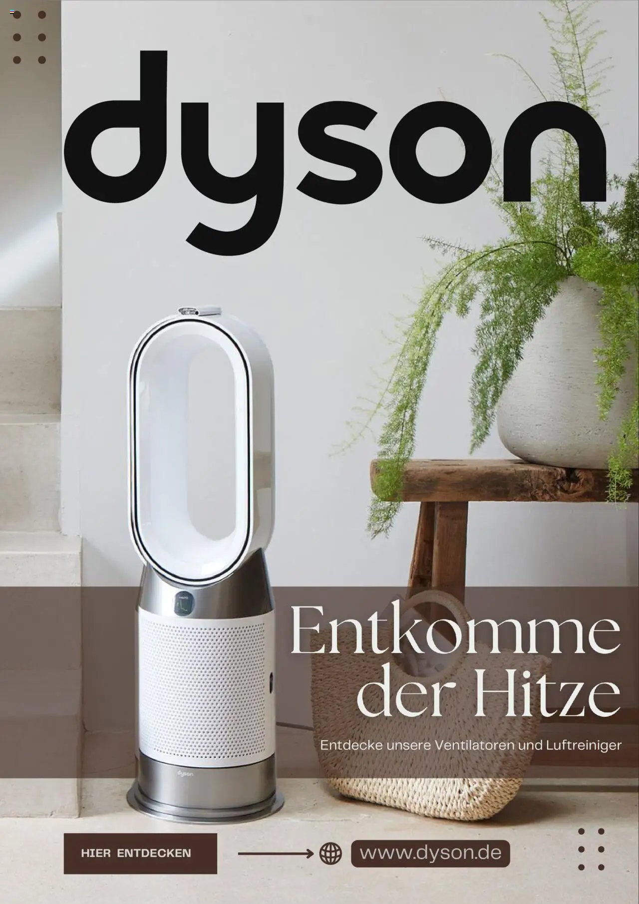 Dyson Prospekt 	 - gültig ab dem 08.08.2025 | Seite: 1 | Produkte: Dyson, Luftreiniger