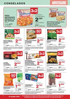 Vista previa Supercor folleto válido desde el 23.10.2025 | Página: 10 | Productos: Queso, Jamón ibérico, Pizza, Té