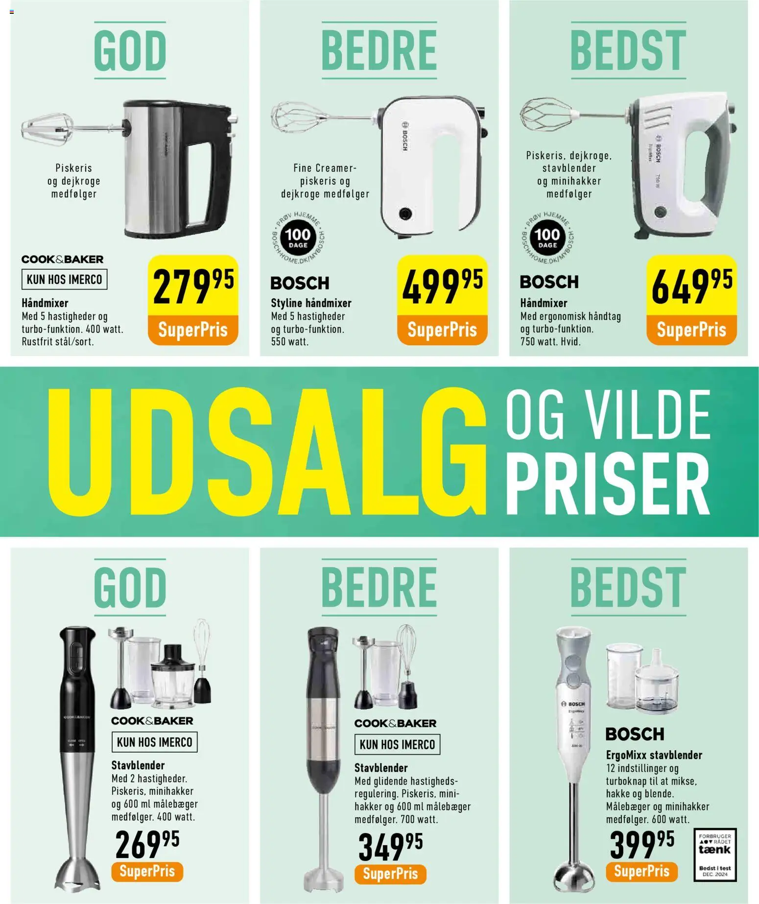 Imerco tilbudsavis – gyldig fra 02.01.2026 | Side: 10 | Produkter: Piskeris