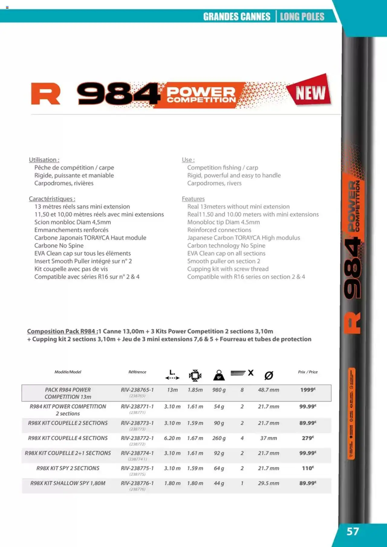 {H1} | Page: 57 | Produits: Pêche