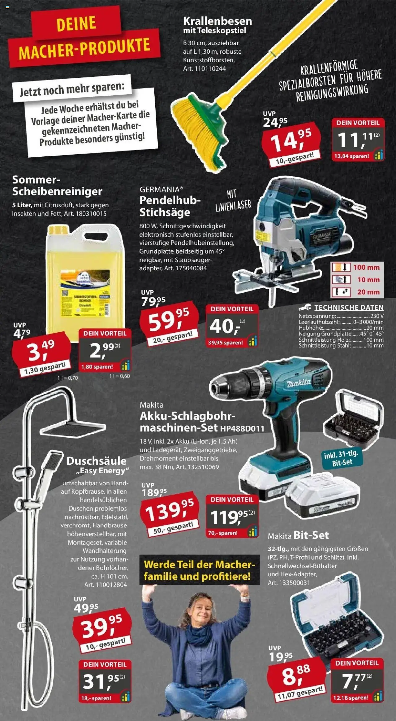 Sonderpreis Baumarkt - Wiedereröffnung Wenden - gültig ab dem 13.05.2025 | Seite: 19 | Produkte: Staubsauger, Energy