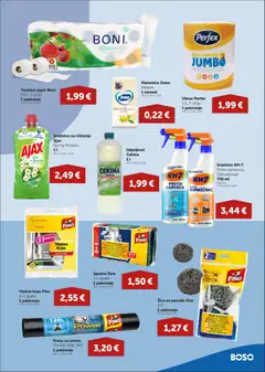 Boso - Katalog - Pregled kataloga iz trgovine Boso, vrijedi od 06.11.2025 | Stranica: 15 | Proizvodi: Tuš, Toaletni papir, Zewa, Breskva