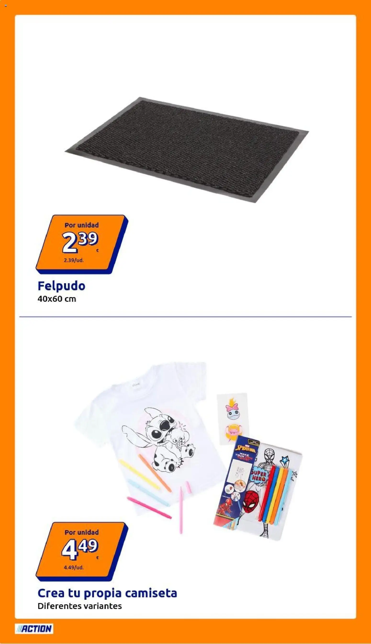 Action folleto │ válido desde el 08.04.2026 | Página: 6 | Productos: Felpudo