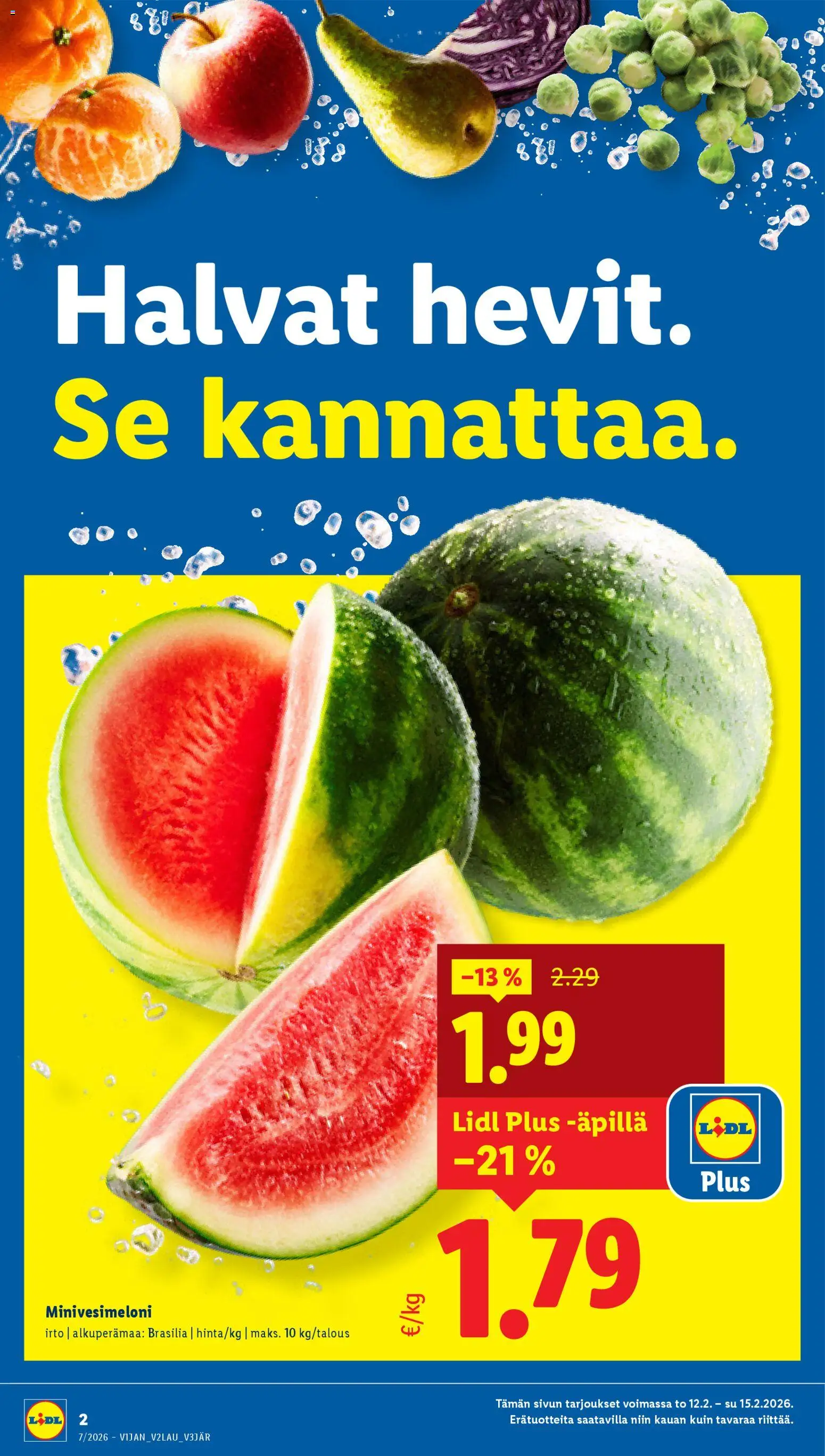 Lidl tarjoukset – voimassa 12.02.2026 alkaen | Sivu: 2
