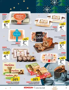 Konzum HR - Katalog kolači - amely érvényes a következő dátumtól: 01.12.2025 | Oldal: 17 | Termékek: Nuggets, Pita