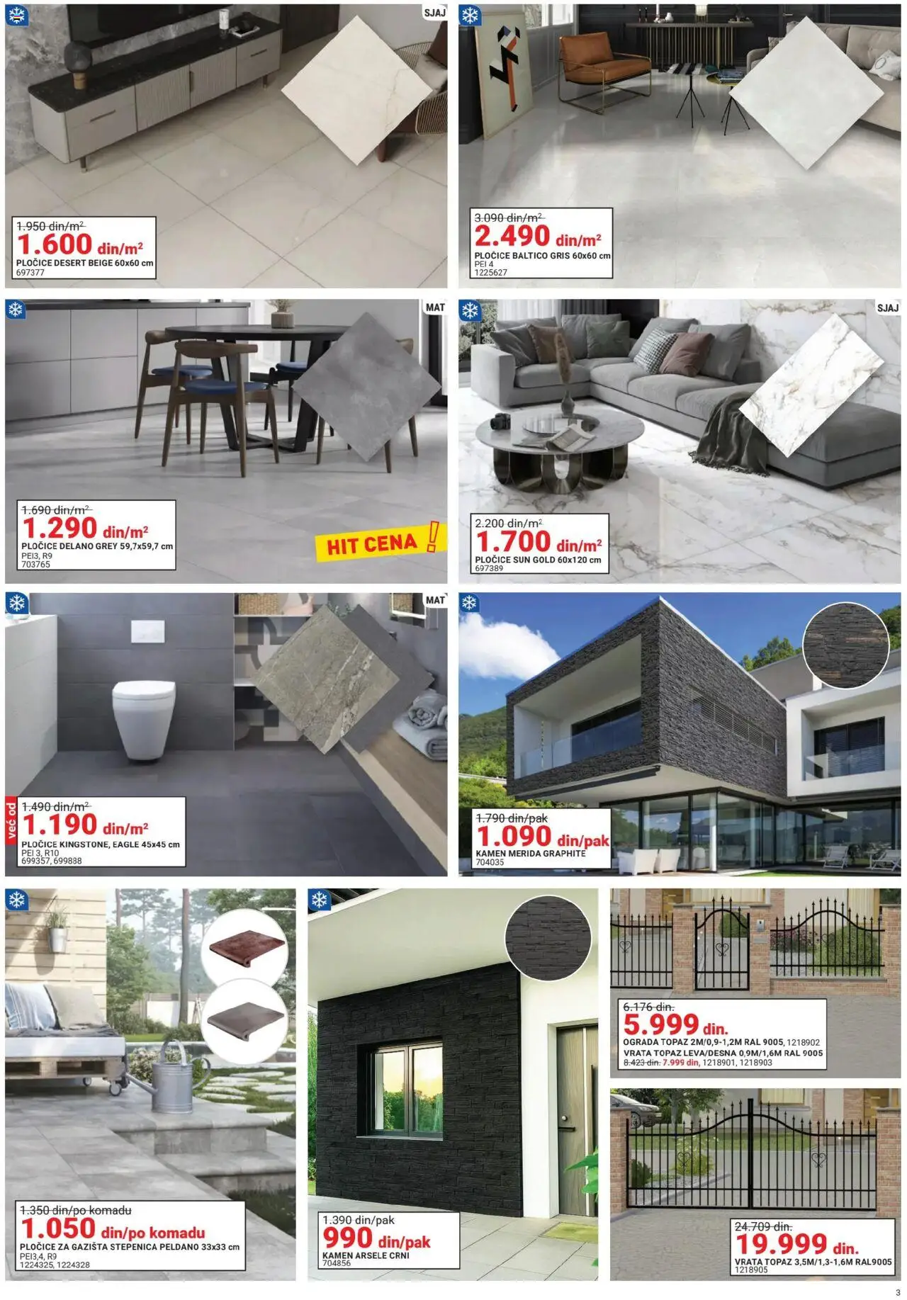 Emmezeta katalog - važi od 01.08.2025 | Strana: 3 | Proizvode: Vrata