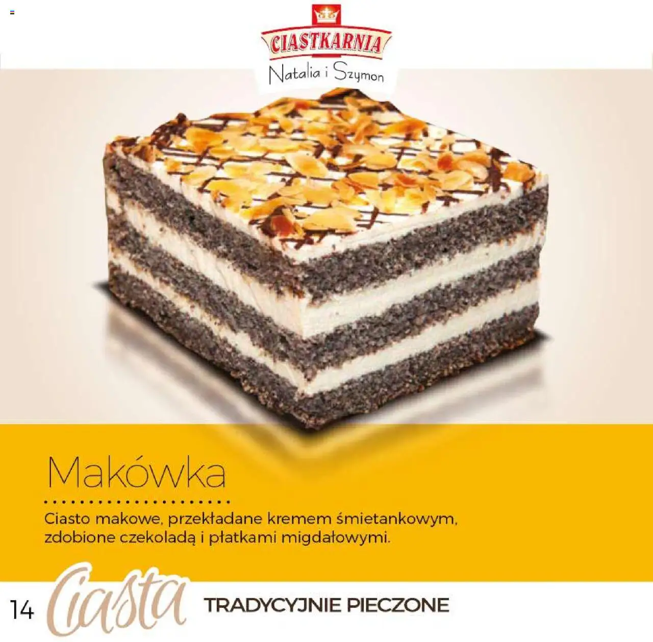 Topaz Gazetka - Ciast od 04.06.2025 | Strona: 14 | Produkty: Ciasto, Czekolada