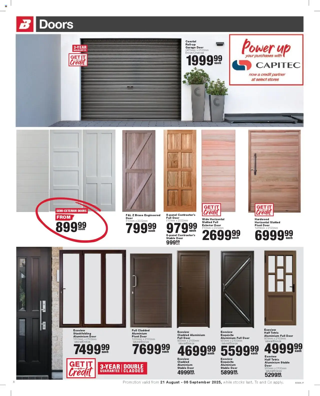 Build It - Eastern Cape - Weekly Specials │ valid from 21.08.2025 | Page: 6 | Products: Stable door