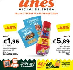 Anteprima del volantino Volantino Unes	 valido a partire dal 22.10.2025