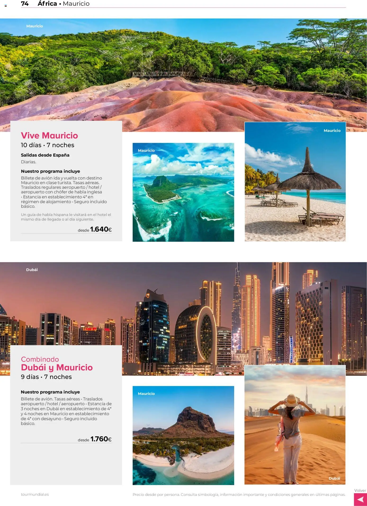 Viajes El Corte Inglés Africa y Oriente Medio │ válido desde el 01.01.2026 | Página: 74