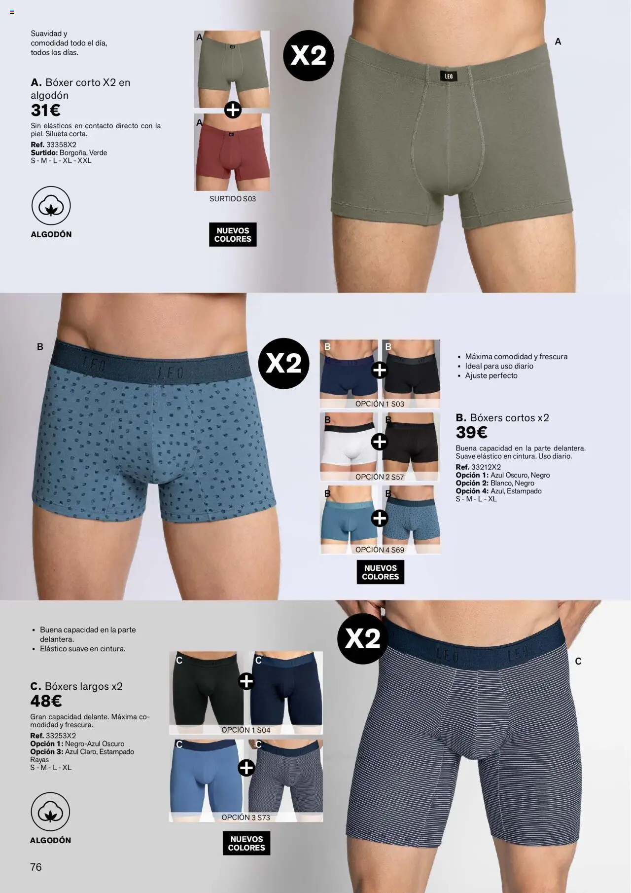 Leonisa folleto │ válido desde el 01.07.2025 | Página: 78 | Productos: Boxers