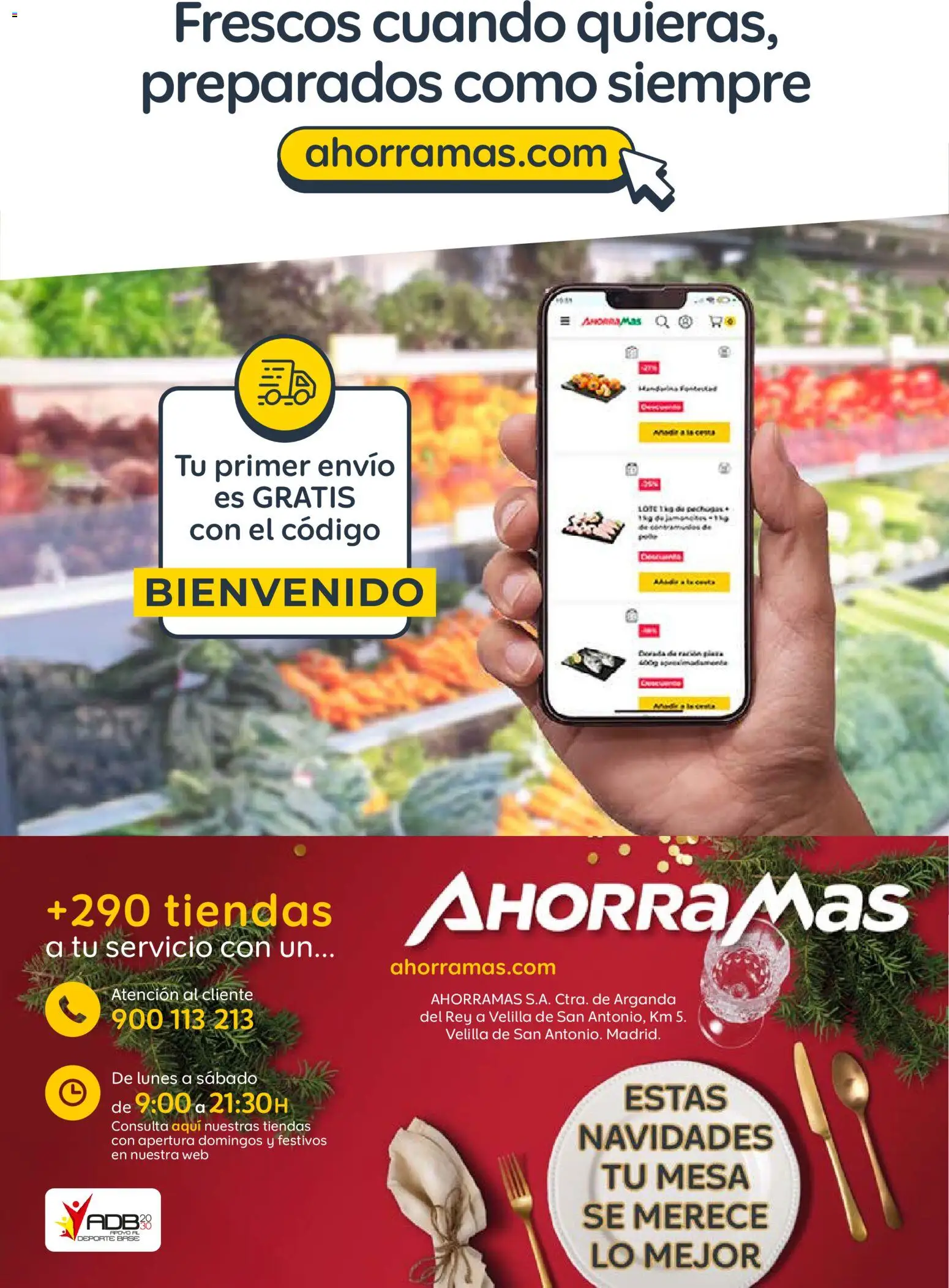AhorraMas folleto │ válido desde el 18.12.2025 | Página: 20 | Productos: Mesa