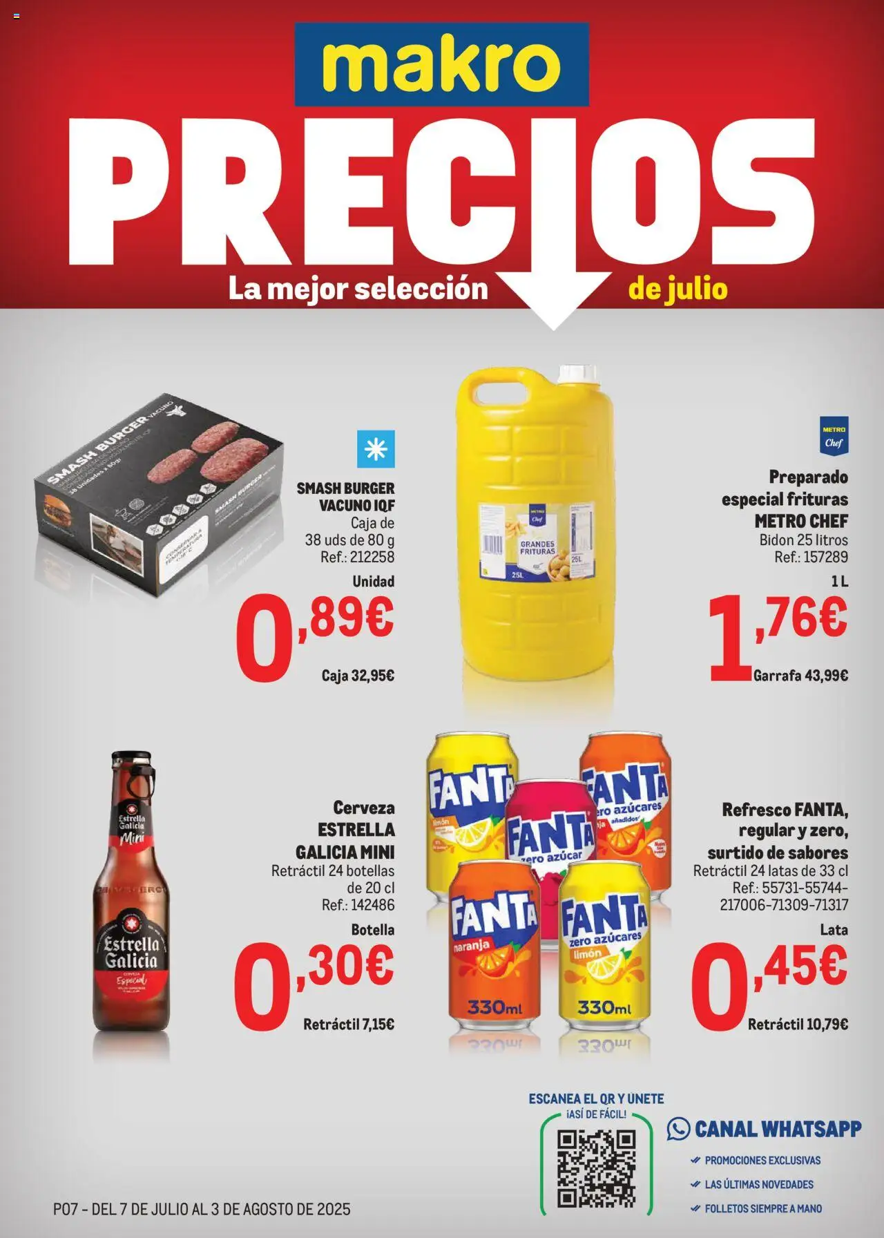 Makro -  Precios Sur II │ válido desde el 07.07.2025 | Página: 1 | Productos: Cerveza, Caja