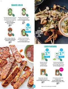 AH Terra Biologische tofu, Met deze grootverpakking tofu kun je alle kanten op, ook op de BBQ. Rijk aan eiwit. - Voorbeeld van een folder van Albert Heijn, geldig van 08.04.2026 | Pagina: 63