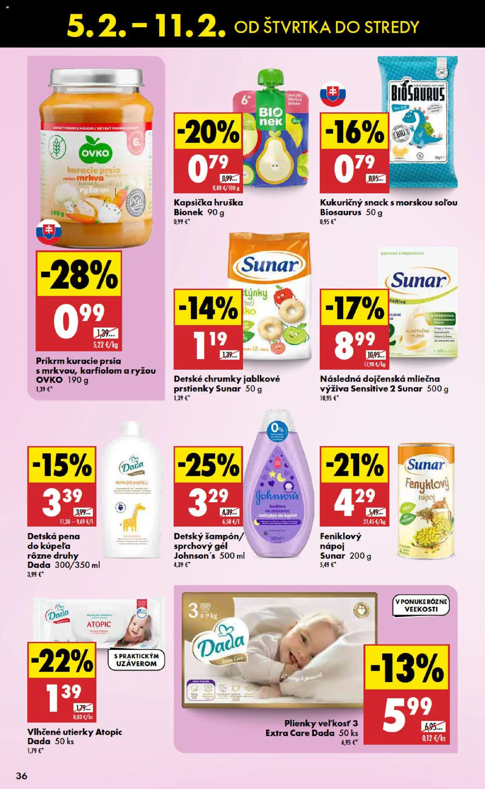 Nové Biedronka akcie – leták je platný od 05.02.2026 | Strana: 36