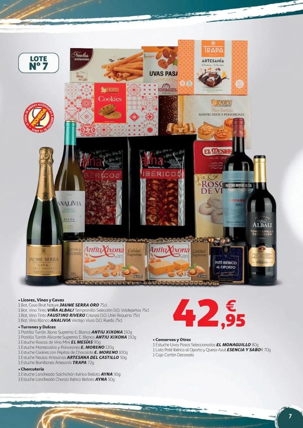 Alcampo - Alicante y Murcia │ válido desde el 06.11.2025 | Página: 7 | Productos: Aceite, Τζίντζερ, Chocolate, Vino