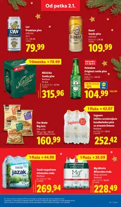 Lav Premium pivo, Premium pivo, 4,9% Vol., 0,5 l - pregled Lidl kataloga - važi od 02.01.2026 | Strana: 29