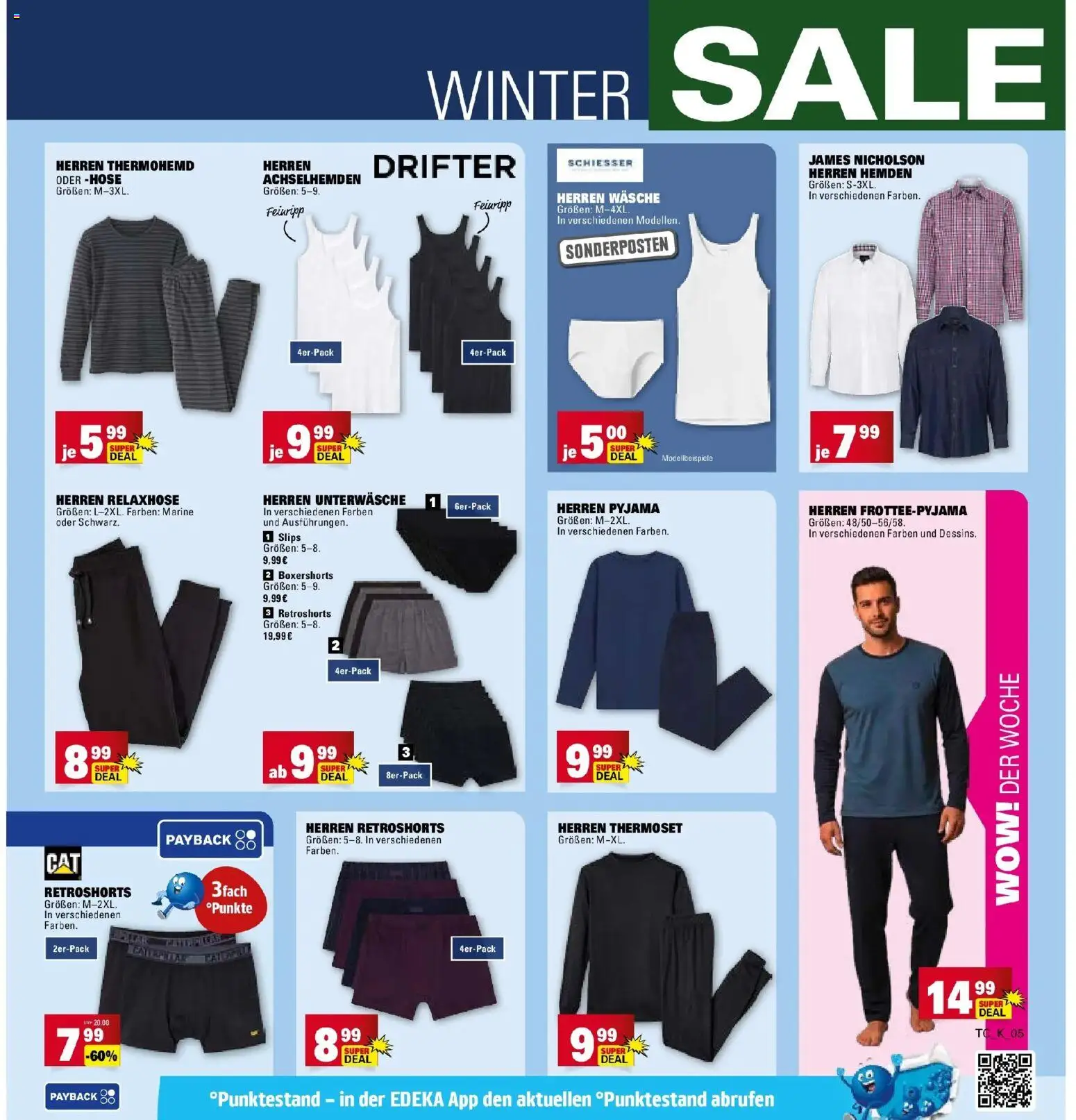 Marktkauf - Marktkauf: Wochenangebote – gültig ab 11.01.2026 | Seite: 31 | Produkte: Hose, Unterwäsche, Pyjama