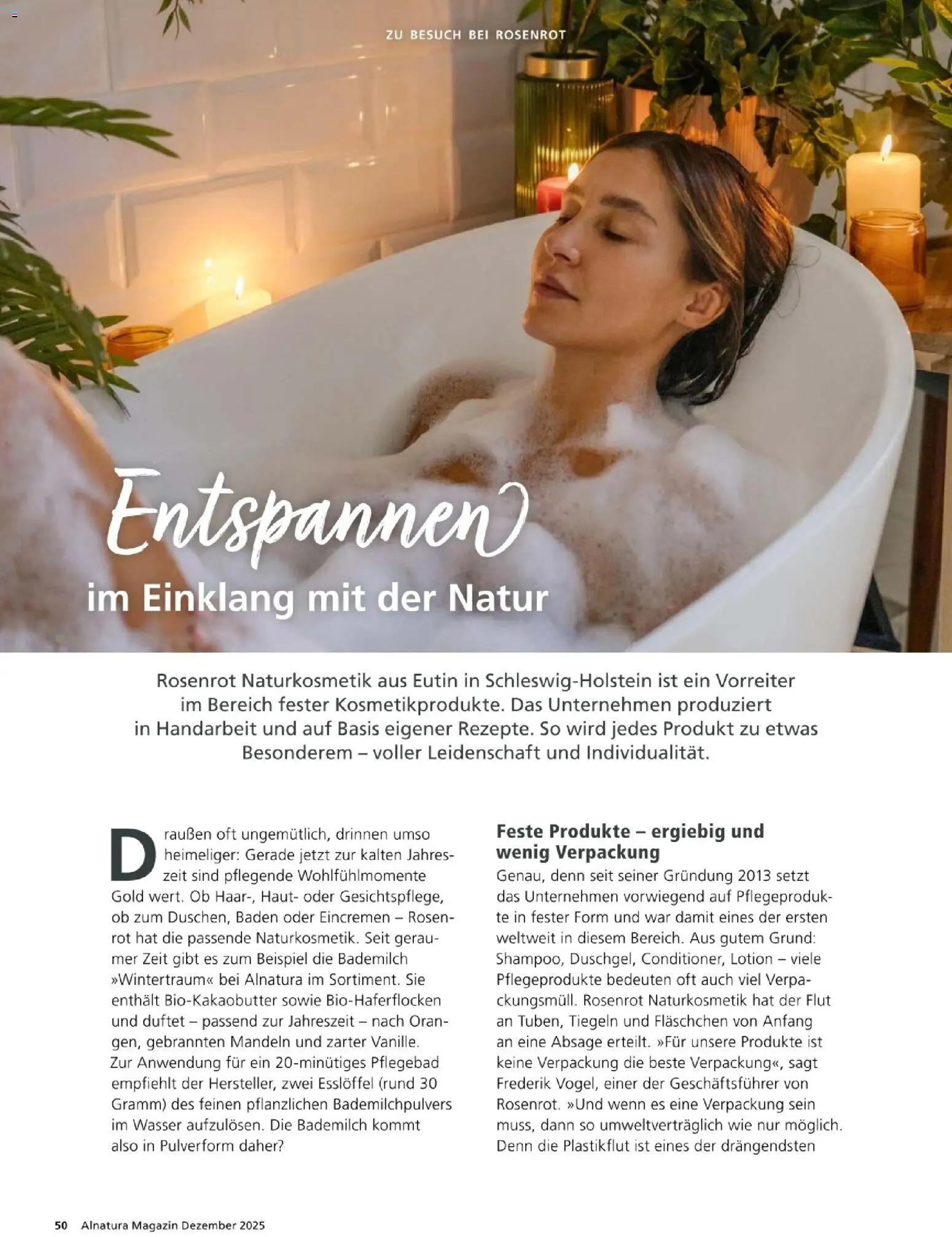 Alnatura Prospekt – gültig ab 01.12.2025 | Seite: 50