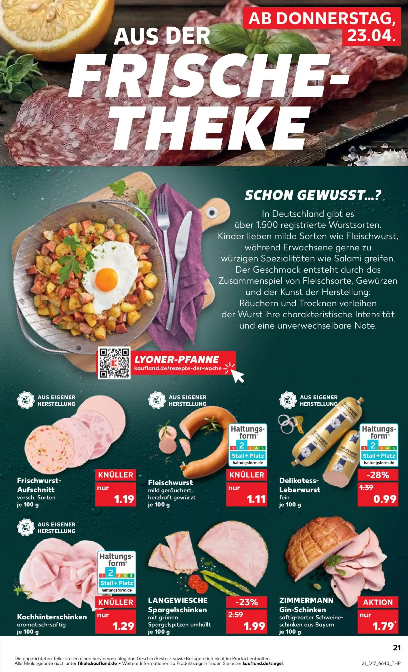 Kaufland Německo leták od 23.04.2026 💥 Nenechte si ujít TOP nabídky! ⭐ | Česko