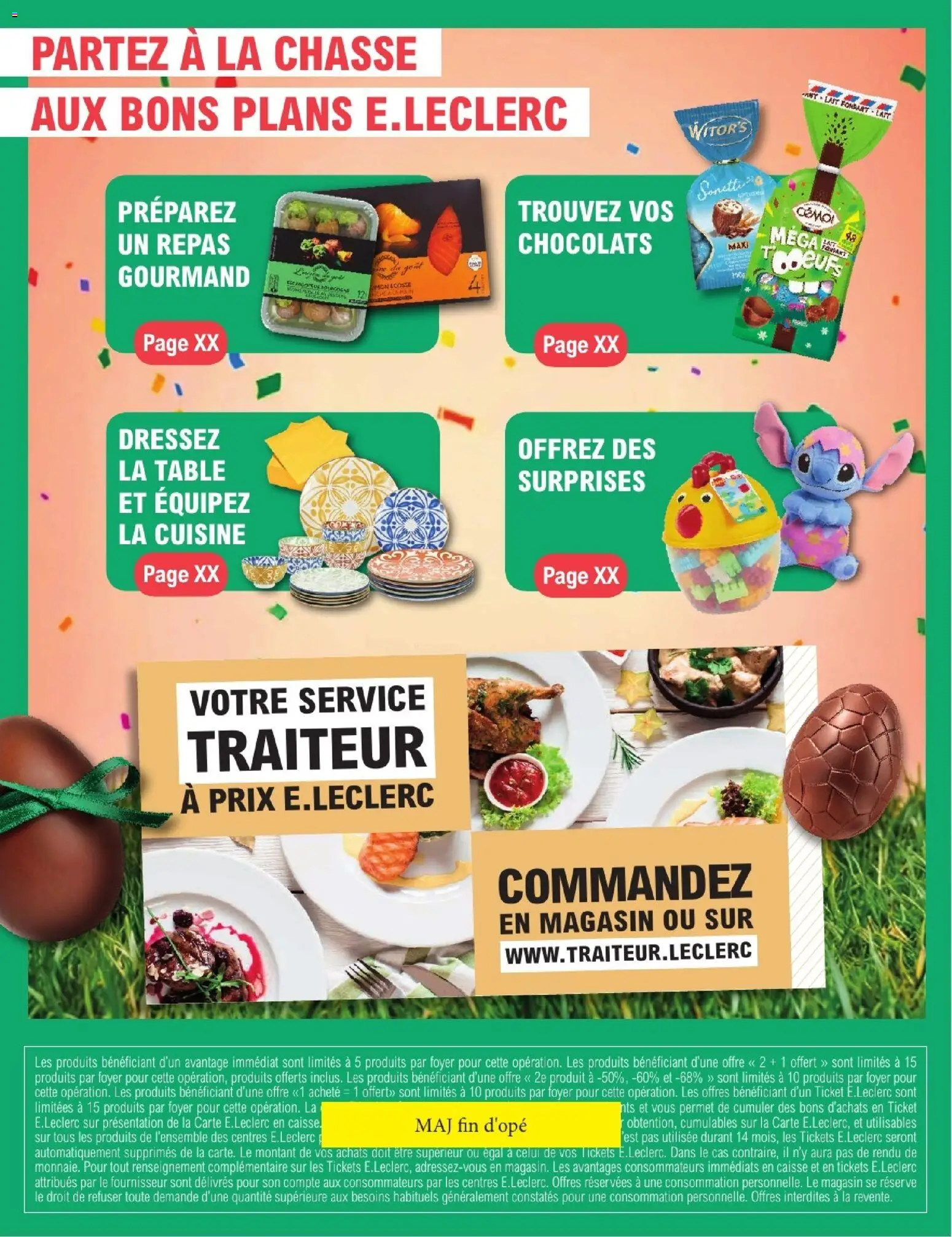 {H1} | Page: 2 | Produits: Escargots, Table, Lait, Saumon