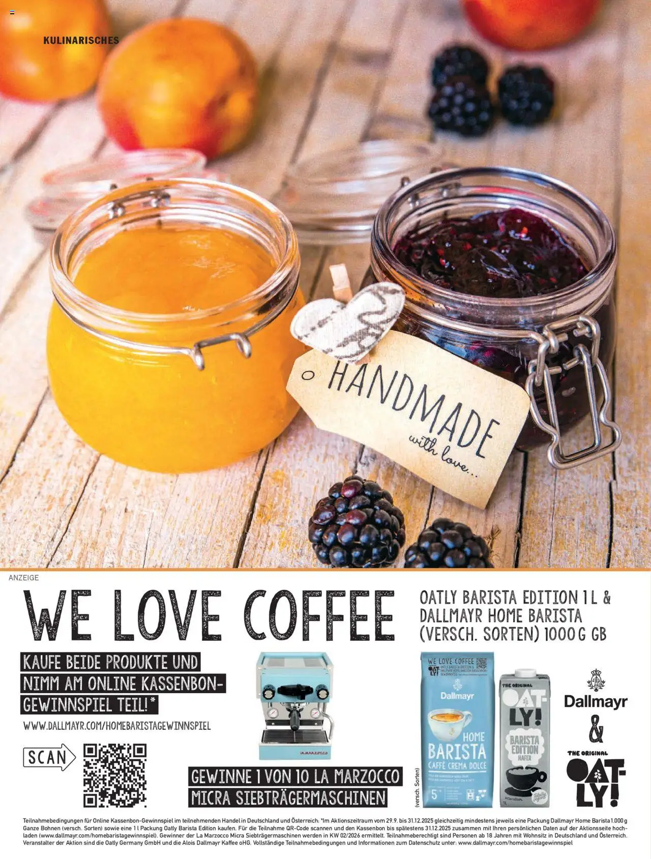 HIT Pures Leben – gültig ab 01.10.2025 | Seite: 16 | Produkte: Kaffee, Dallmayr, Oatly