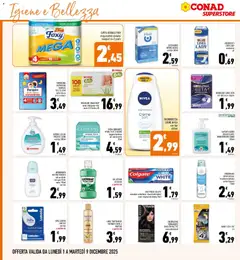 Anteprima del volantino Conad Superstore Sicilia catalogo valido a partire dal 01.12.2025 | Pagina: 30 | Prodotti: Shampoo, Carta igienica, Pampers, Fragranza