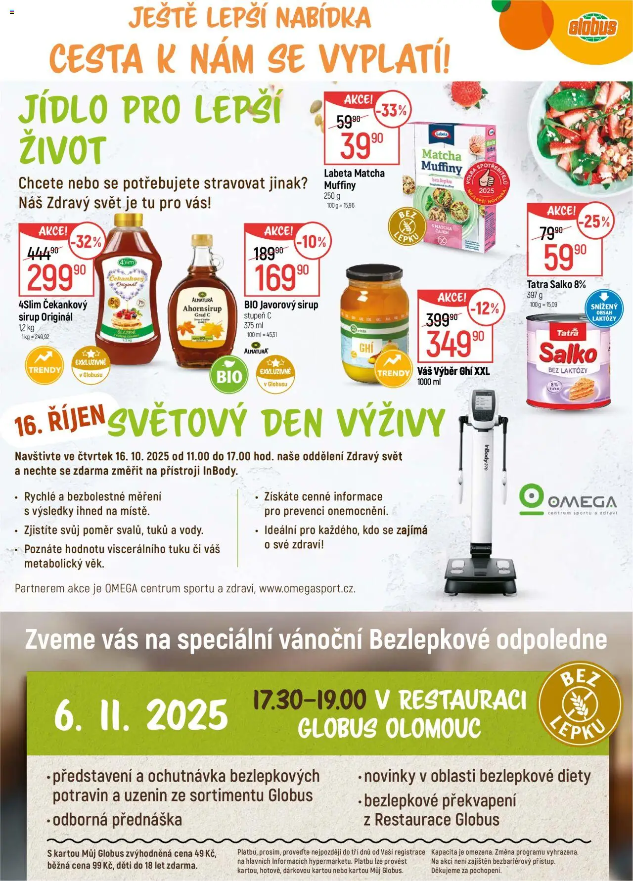 Globus leták - Olomouc od 15.10.2025 | Strana: 5 | Produkty: Ghí, Salko, Javorový sirup, Sirup
