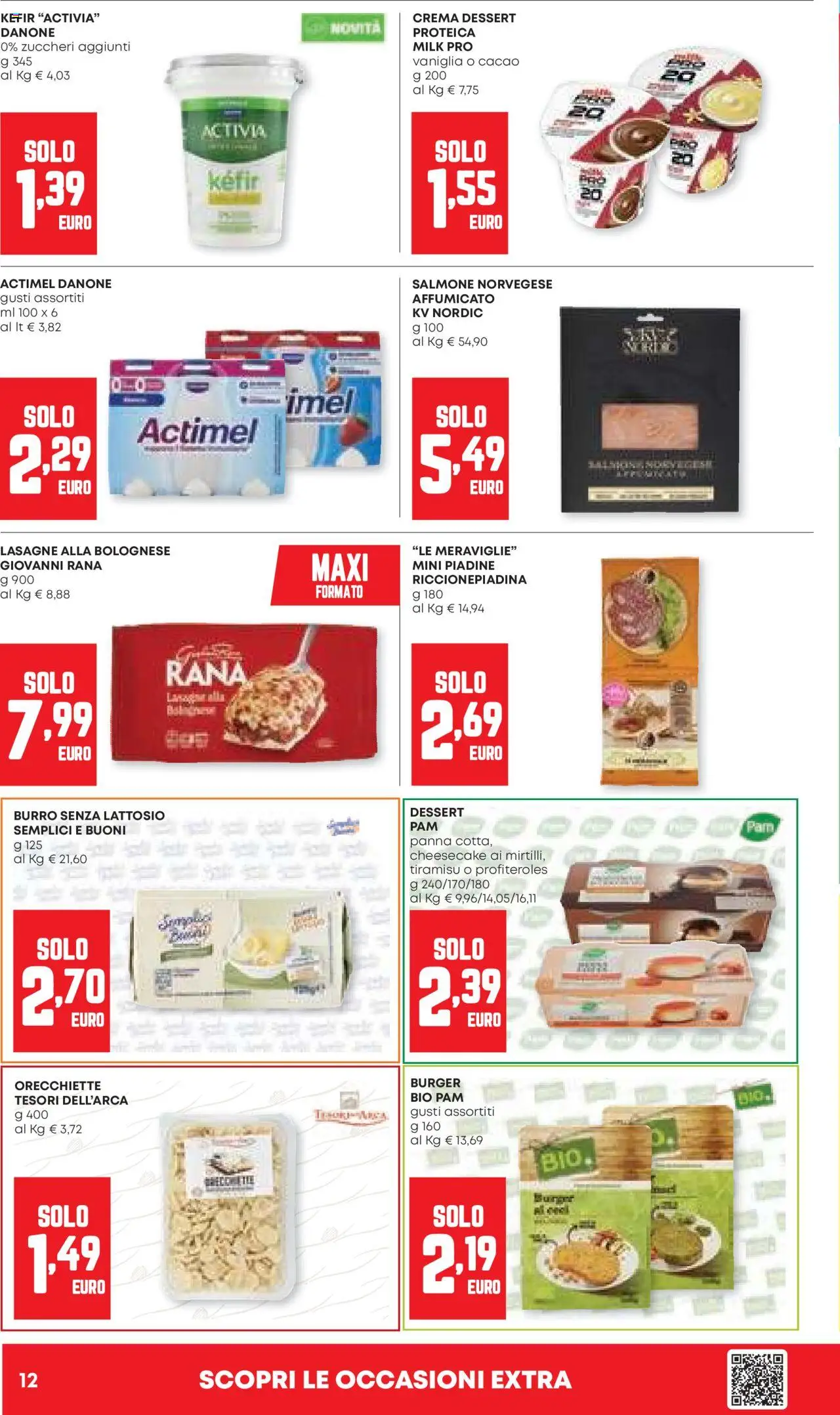 Volantino Panorama del 25.09.2025 | Pagina: 12 | Prodotti: Crema, Salmone, Panna, Burro