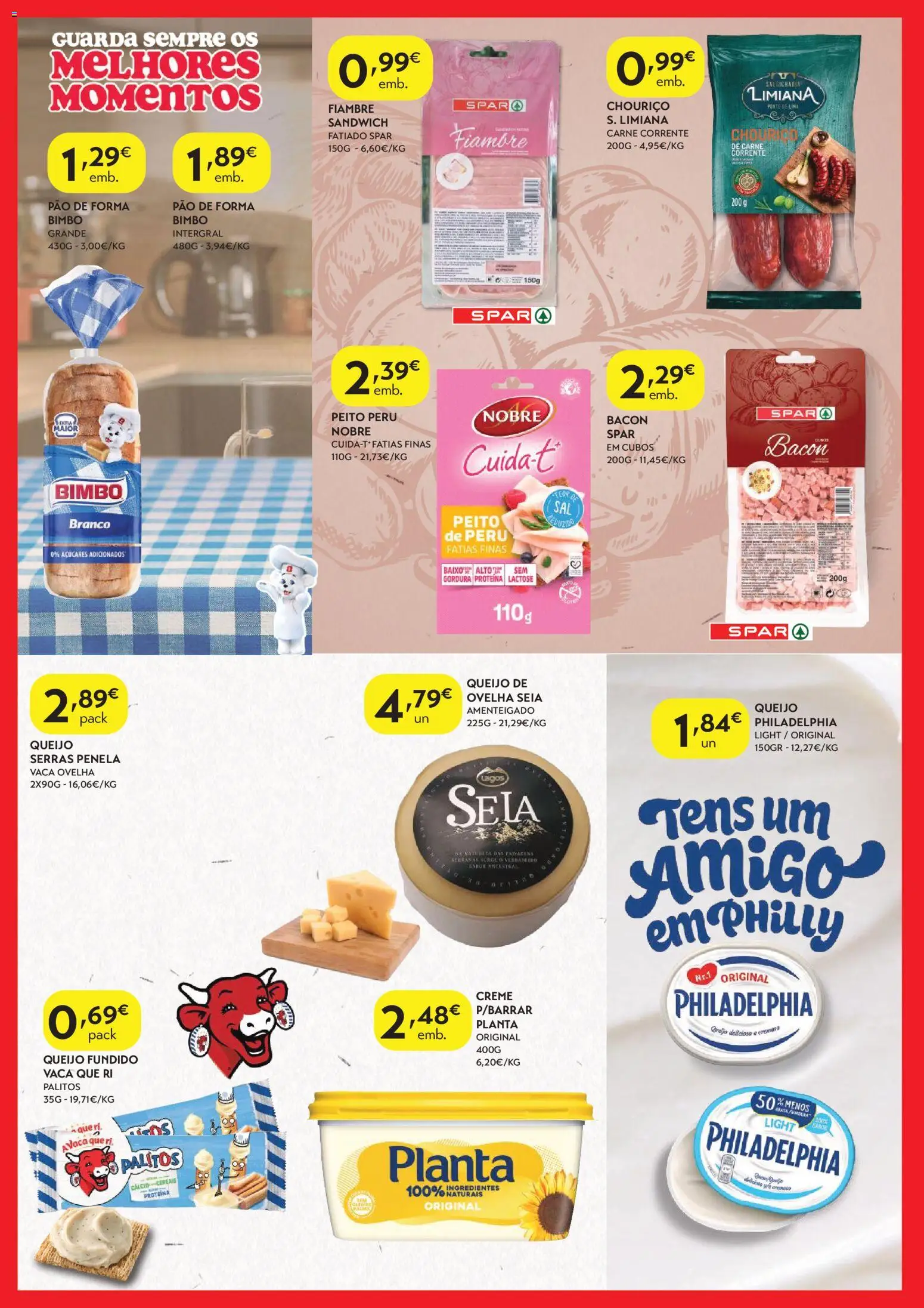 Spar - folheto │ válido de 28.10.2025 | Página: 2 | Produtos: Peru, Cálcio, Carne, Creme
