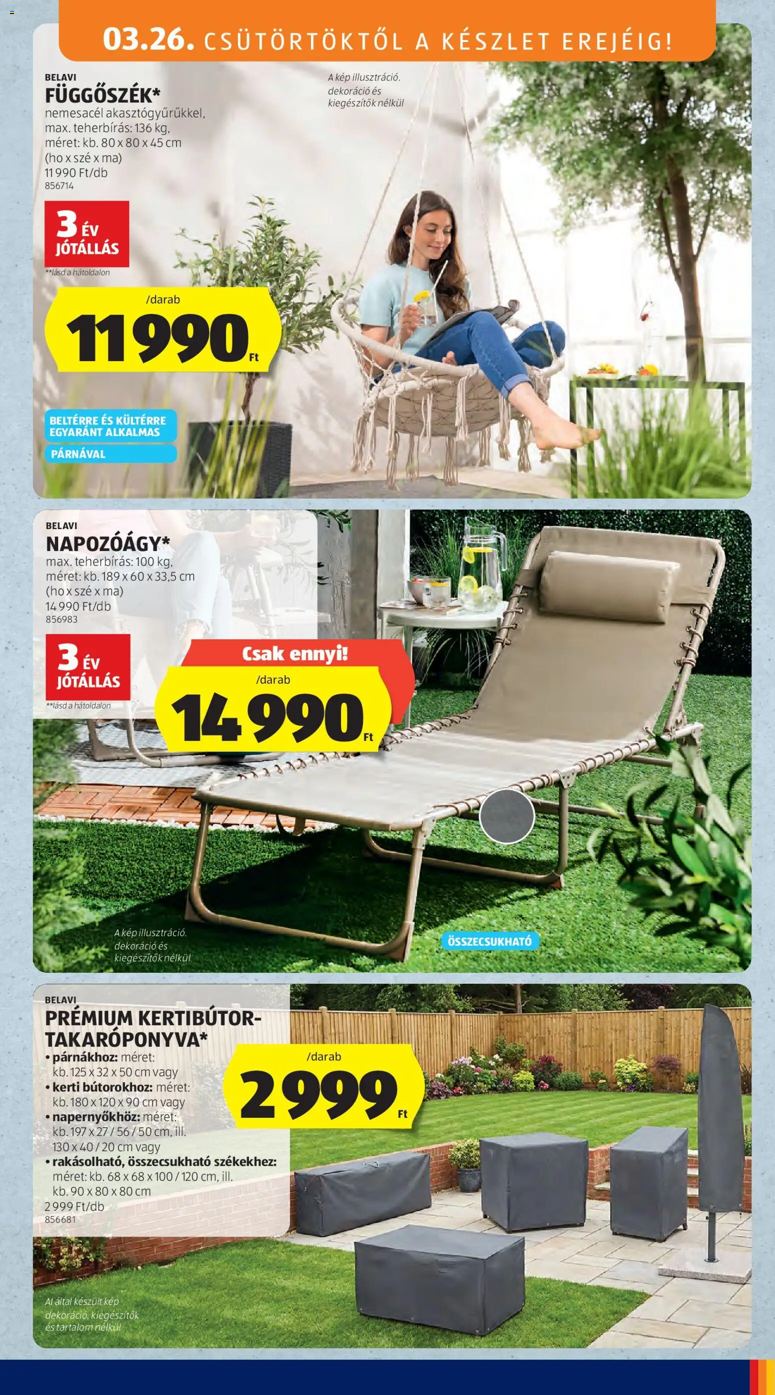 Aldi akciós ujság - amely érvényes a következő dátumtól: 26.03.2026 | Oldal: 5