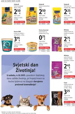 Katalog DM - Pregled kataloga iz trgovine DM, vrijedi od 01.10.2025 | Stranica: 28 | Proizvodi: Whiskas, Govedina, Mrkva, Hrana za mačke