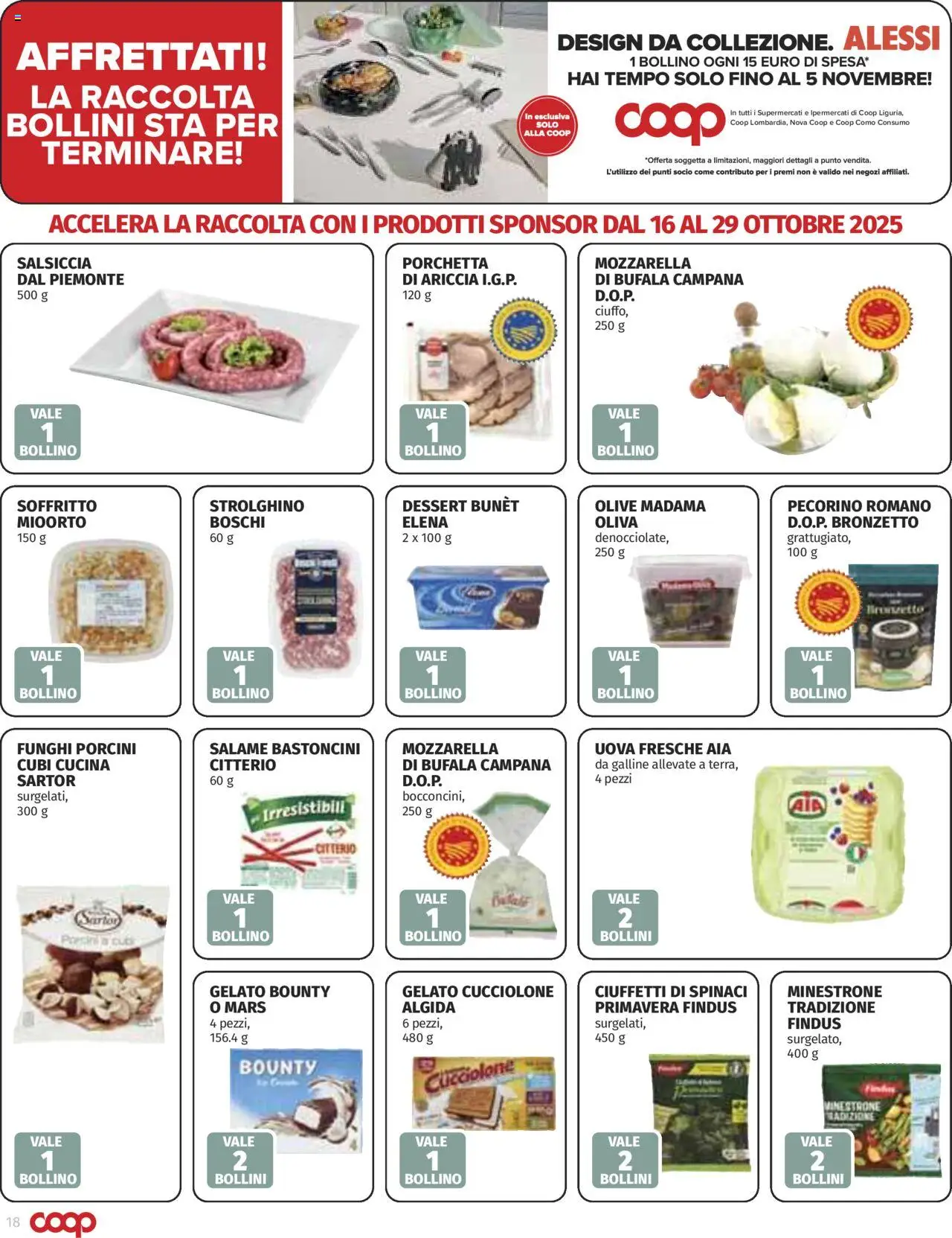 Volantino COOP del 16.10.2025 | Pagina: 18