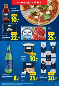 Lidl - Tilbudsavis gyldig fra 12.04.2026 | Side: 9 | Produkter: Salami, Pesto, Bacon, Søm