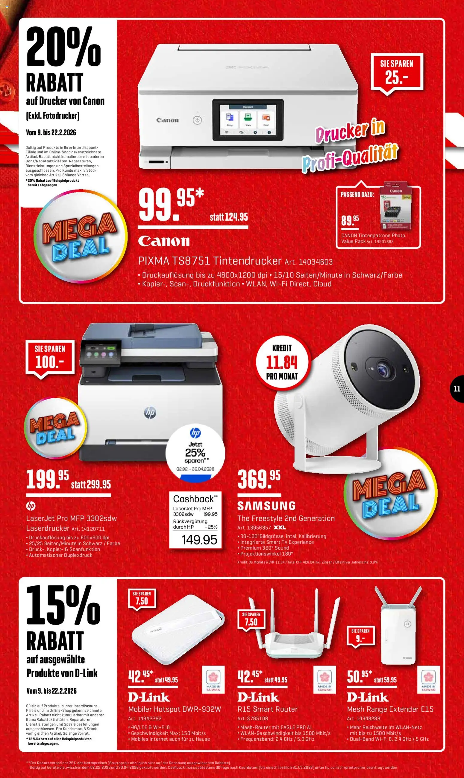 Interdiscount Aktionen – gültig ab 09.02.2026 | Seite: 11