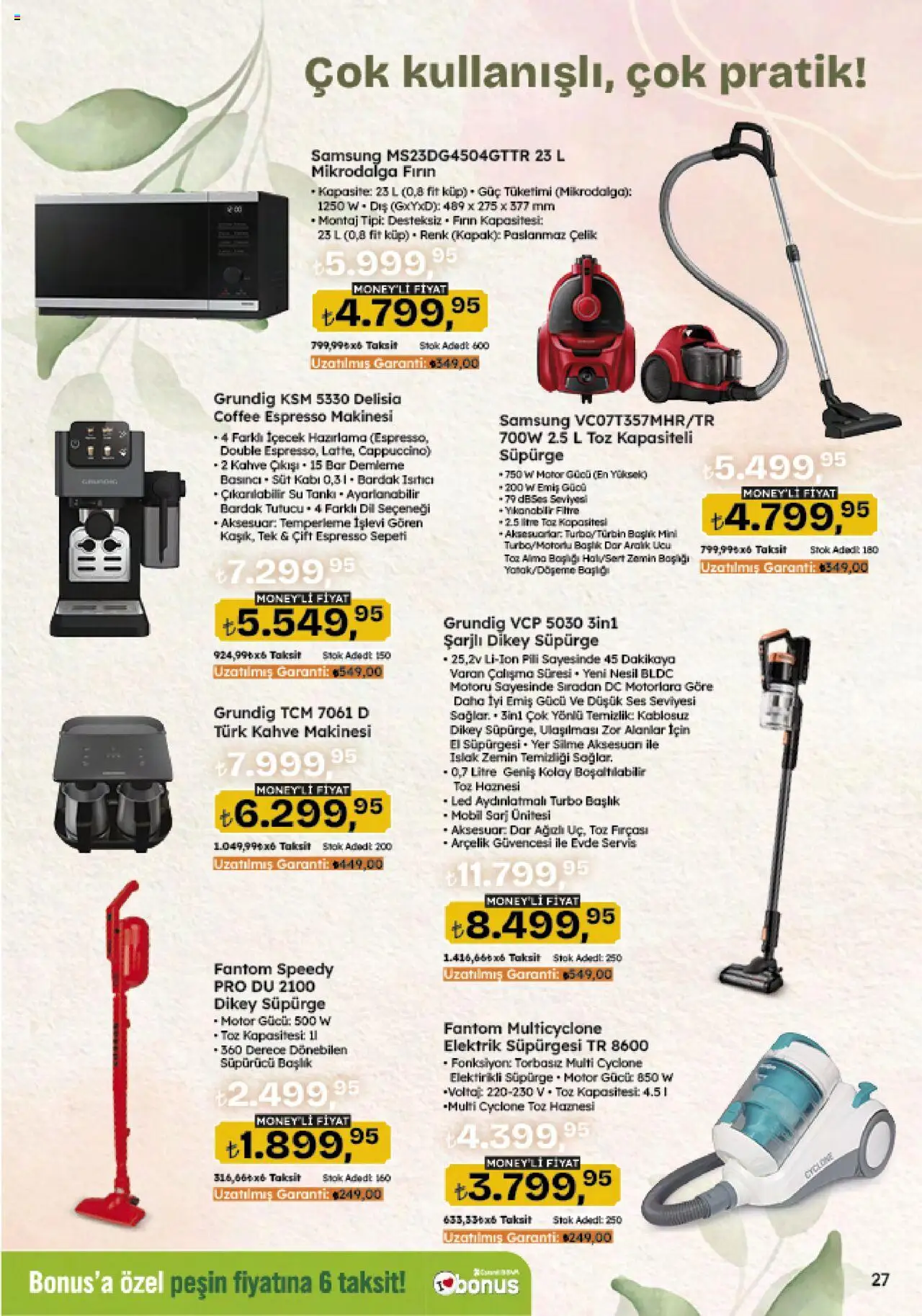 Migros Katalog - 5M Migroskop Dijital - 09.10.2025 tarihinden itibaren geçerlidir | Sayfa: 109 | Ürünler: Baharatlık, Su, Sarımsak, Su bardağı