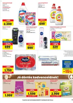 Spar akciós újság - amely érvényes a következő dátumtól: 26.03.2026 | Oldal: 17