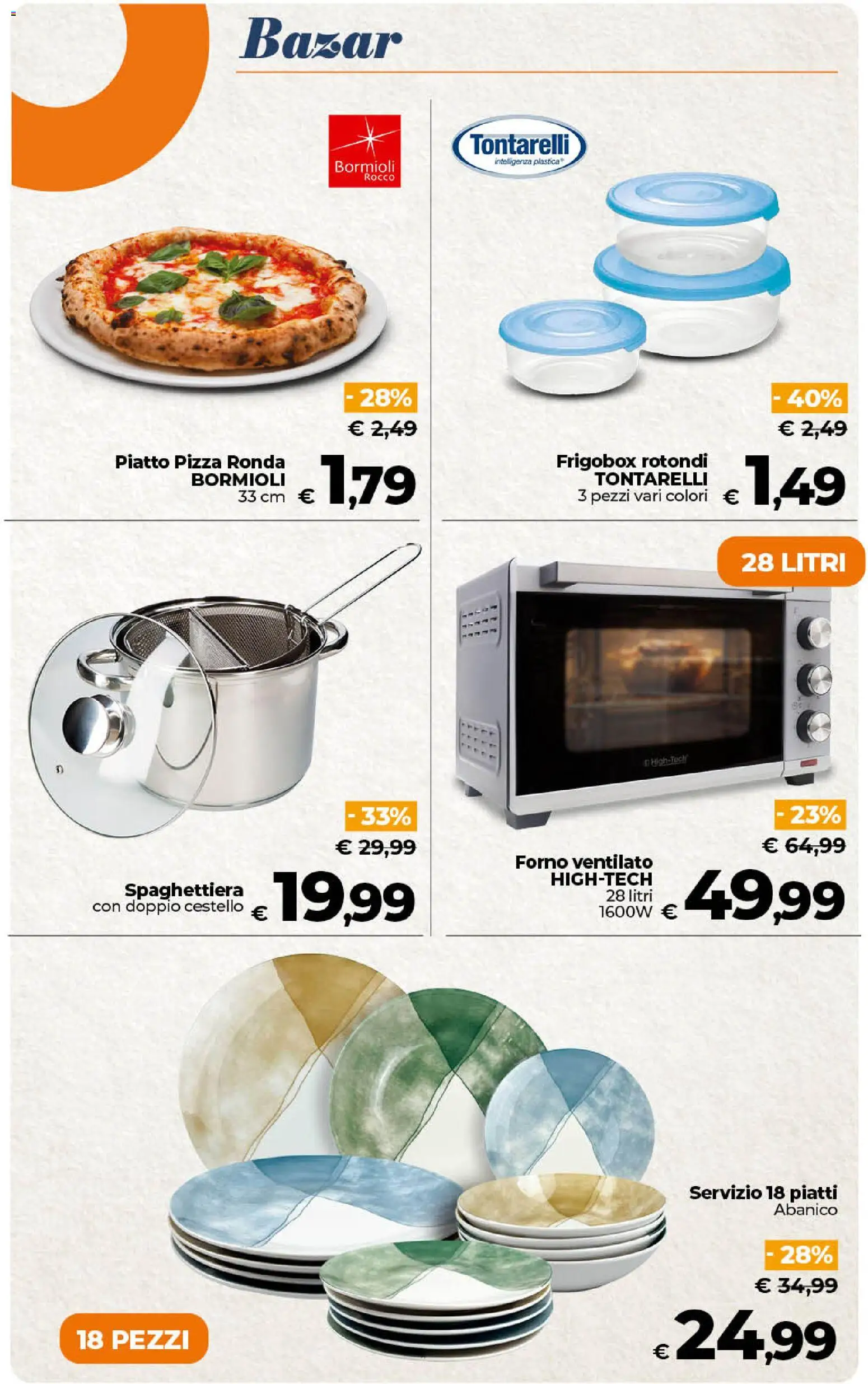 Volantino Ipercoop del 24.02.2026 | Pagina: 58 | Prodotti: Pizza, Piatto, Forno