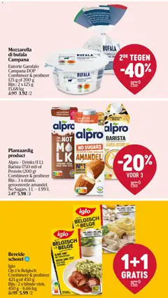 Delhaize folder semaine 45 - Voorbeeld van een folder van Delhaize, geldig van 06.11.2025 | Pagina: 22 | Producten: NOS, Mozzarella, La, Koffie