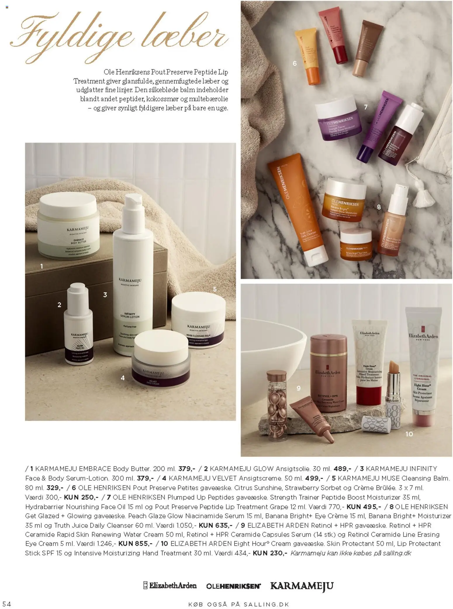 Salling tilbudsavis – gyldig fra 01.11.2025 | Side: 54 | Produkter: Body milk