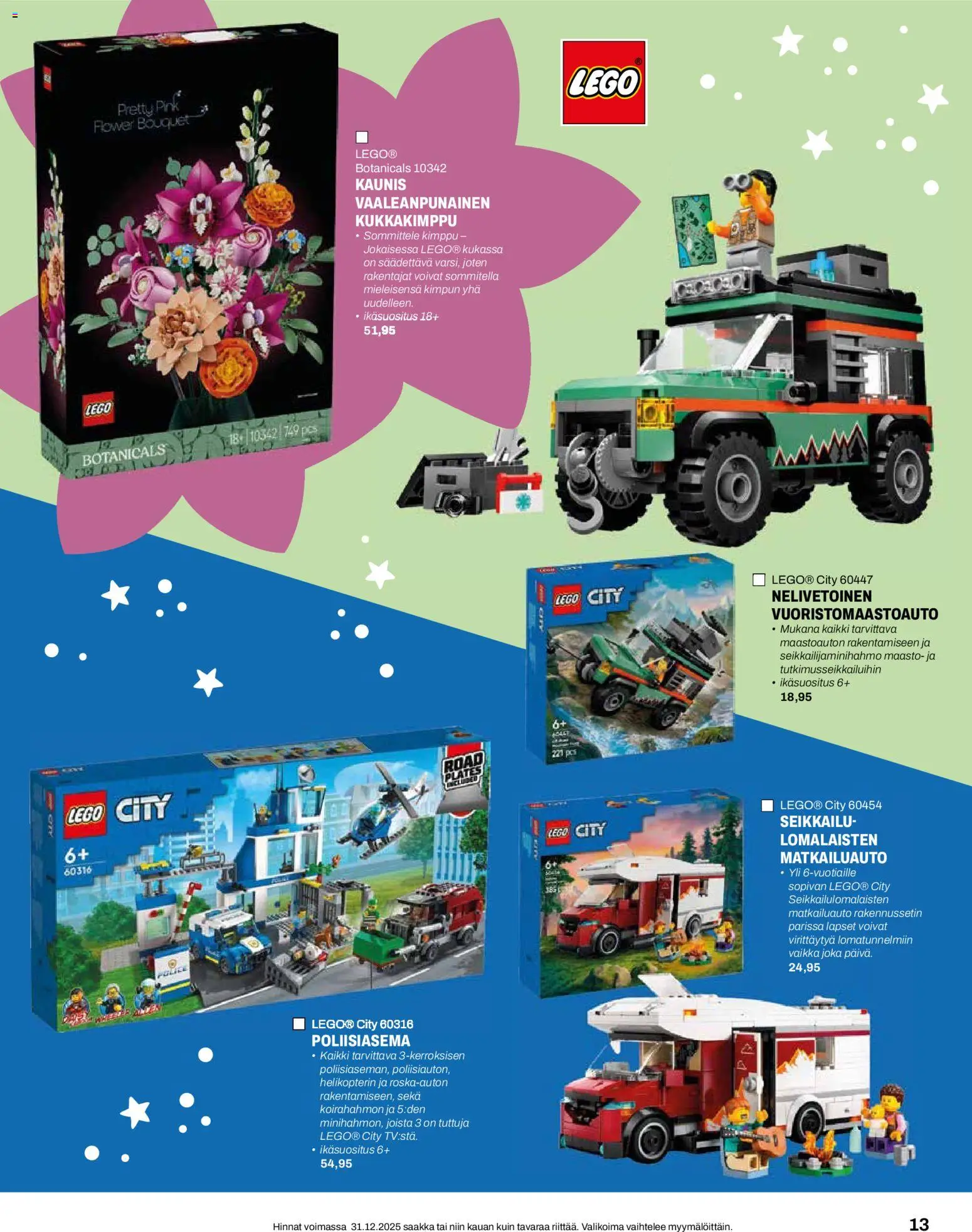 Minimani - Lelulehti 2025 – voimassa 12.11.2025 alkaen | Sivu: 13