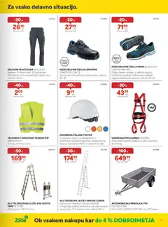 Merkur katalog akcije – veljaven od 04.03.2026 | Stran: 19 | Izdelki: Hlace, Cevlji, Čelada, Pas