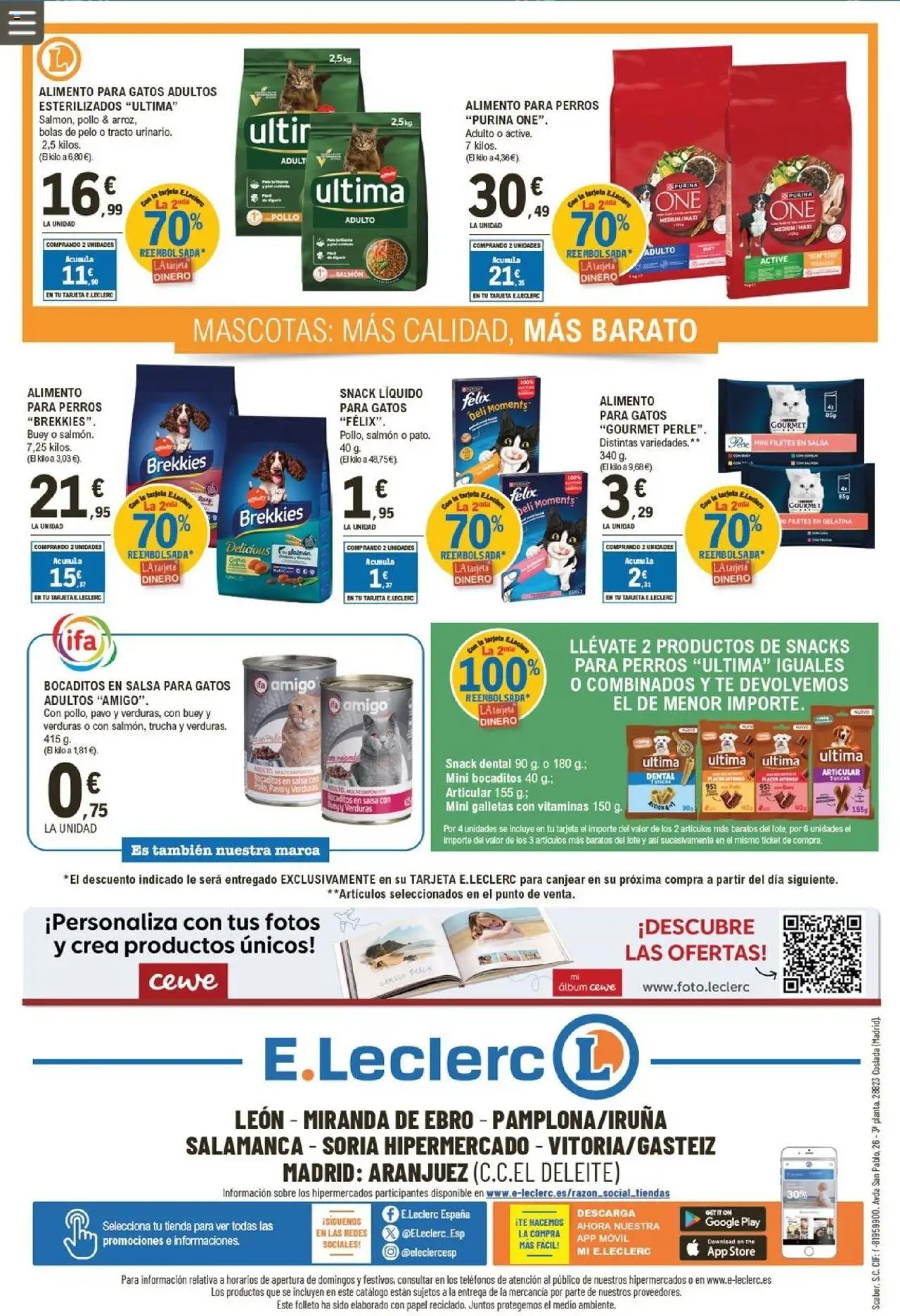 E.Leclerc folleto │ válido desde el 13.08.2025 | Página: 36 | Productos: Gelatina, Té, Galletas