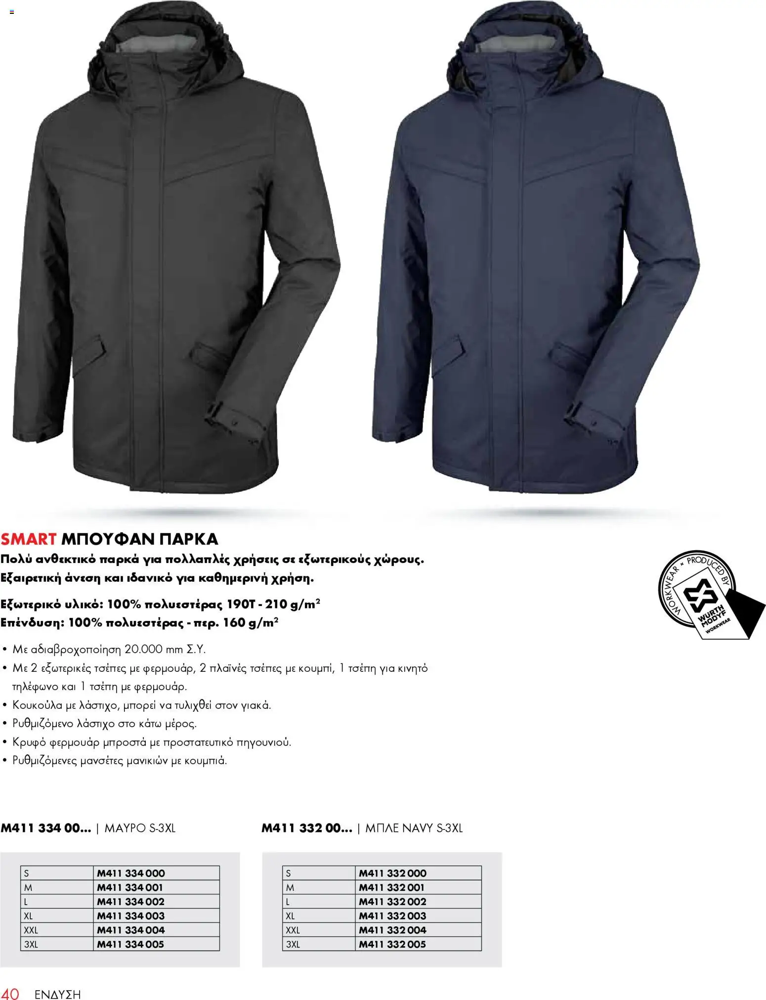 WURTH - ΜΑΠ – σε ισχύ από 01.01.2026 | Σελίδα: 40