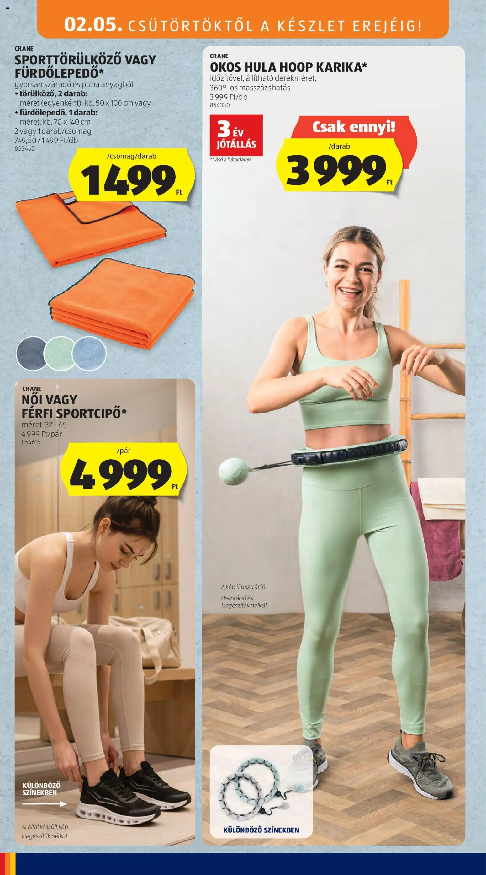 Aldi akciós ujság - amely érvényes a következő dátumtól: 05.02.2026 | Oldal: 18 | Termékek: Dekoráció