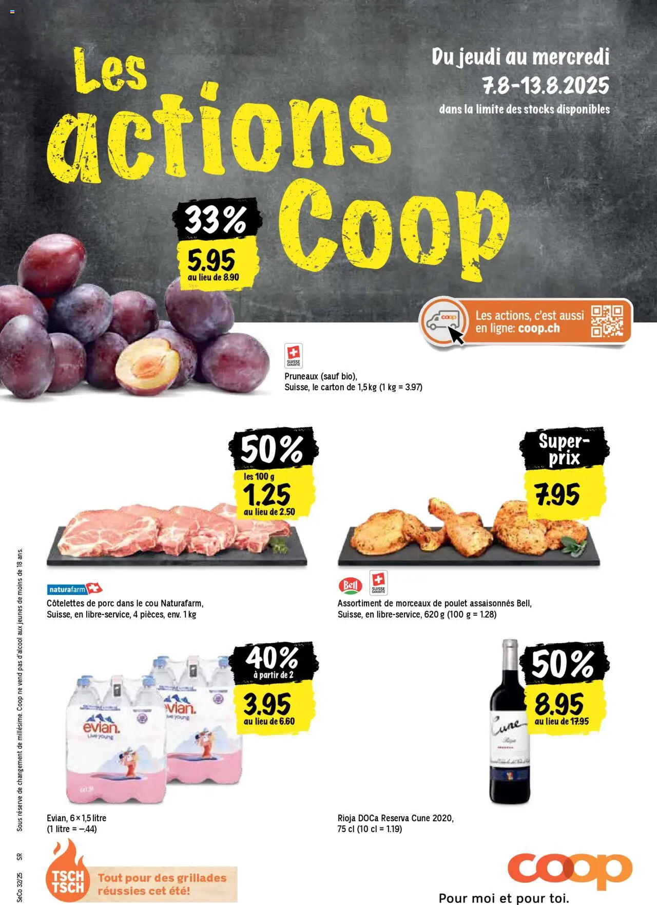 Coop - Les actions de la semaine ab 07.08.2025 | Seite: 1