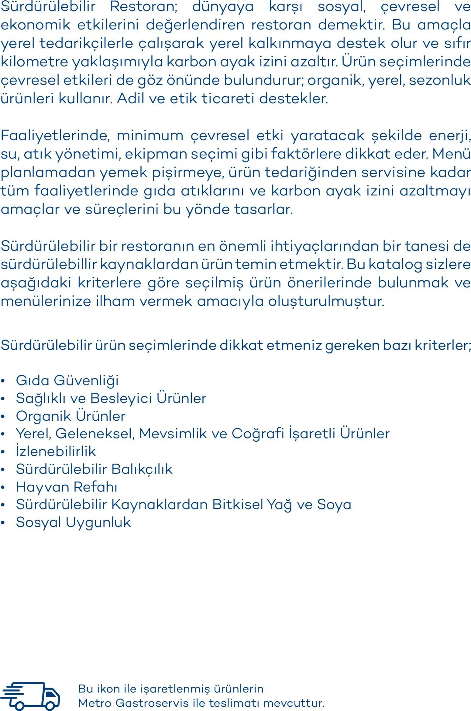 Metro - Sürdürülebilir Ürünler Kataloğu - 28.07.2025 tarihinden itibaren geçerlidir | Sayfa: 2 | Ürünler: Yağ