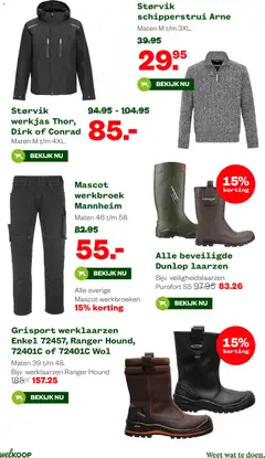 Welkoop - Folder - Voorbeeld van een folder van Welkoop, geldig van 19.01.2026 | Pagina: 22 | Producten: Laarzen
